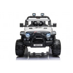 Elektrické autíčko - BBH-016 - nelakované - biele